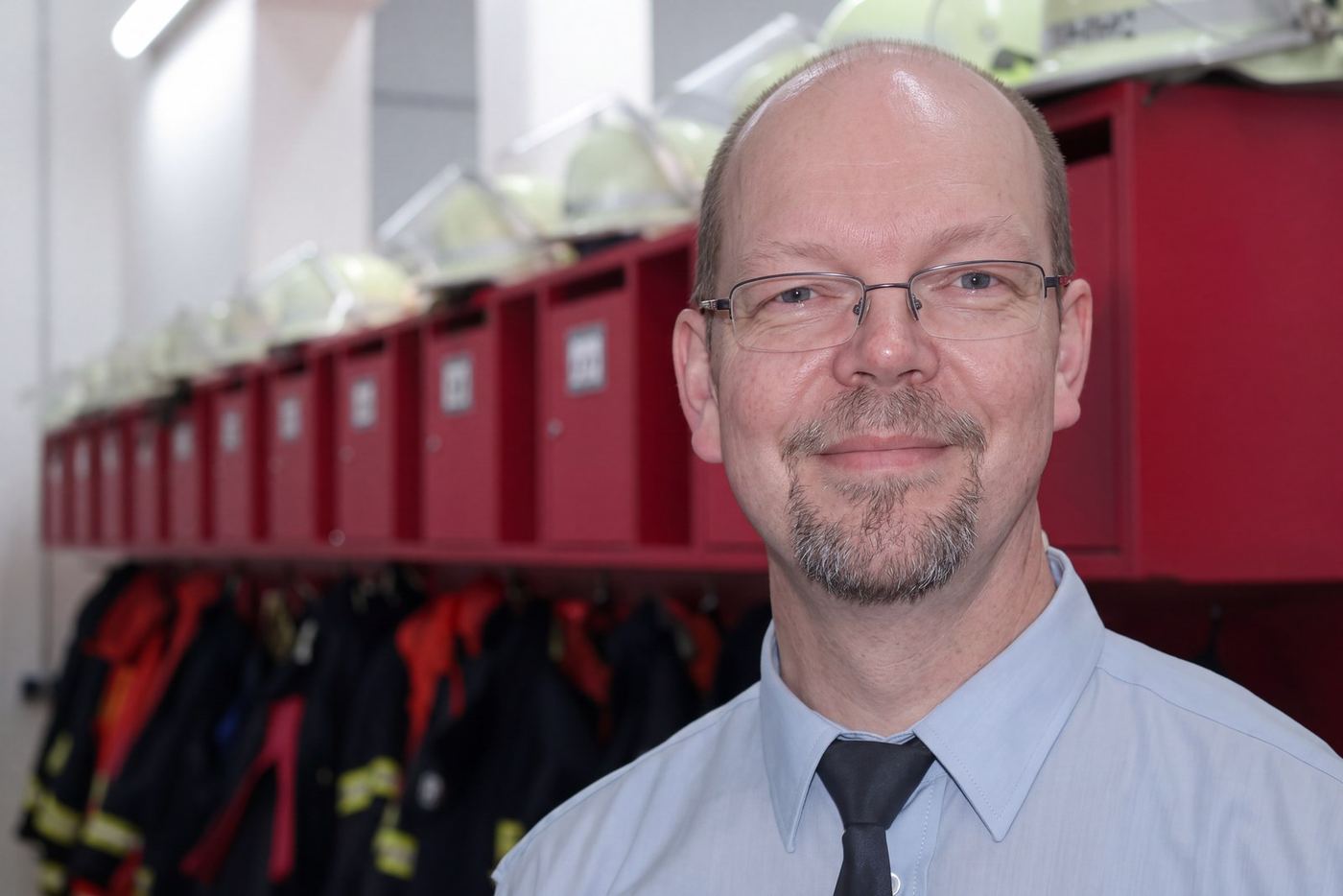 Portrait von Ortsbrandmeister Michael Klindworth